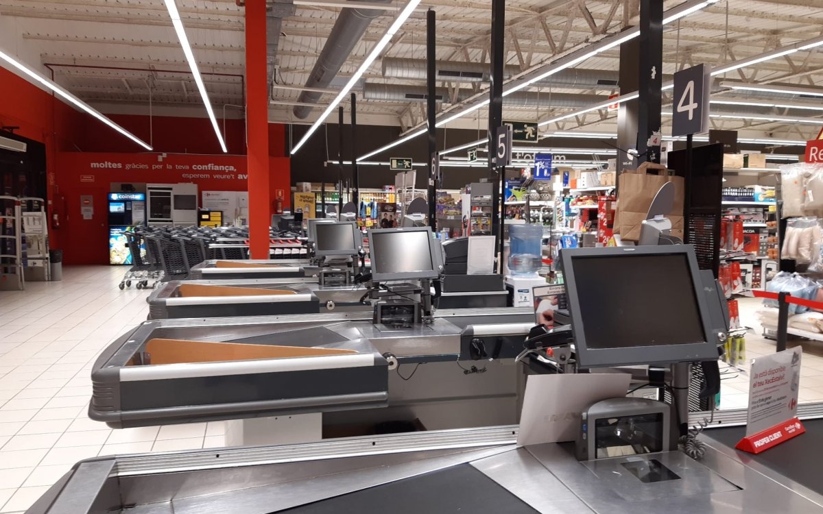 Carrefour Maket POS Mount design and manufacturing