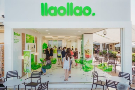 Techpole sets up the Llaollao points of sale.