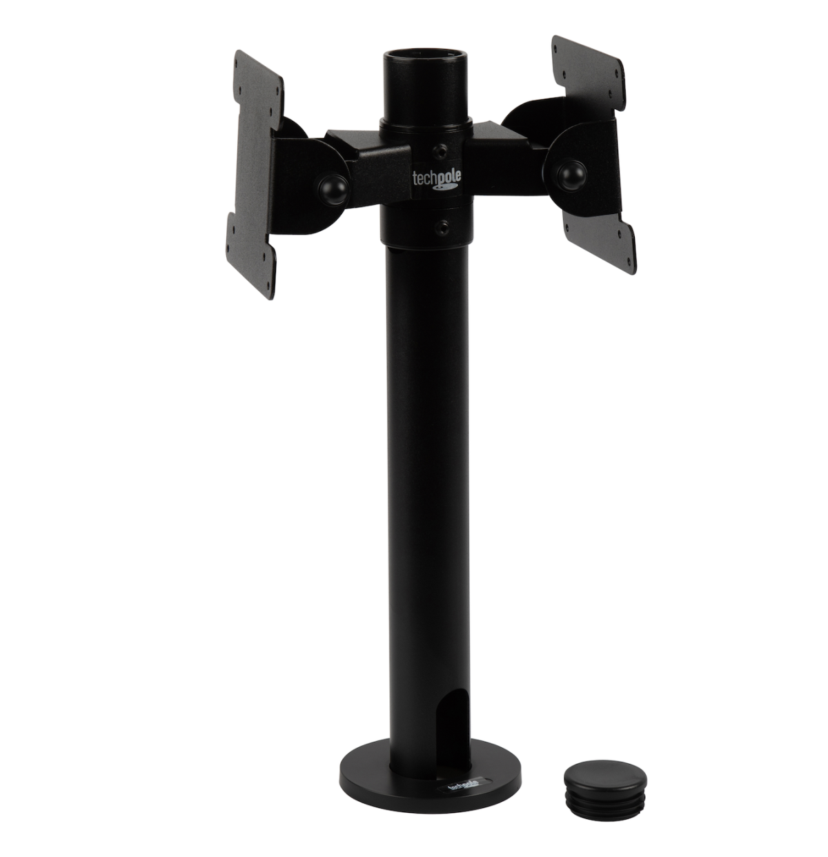 Height adjustable back to back 75/100 VESA mount