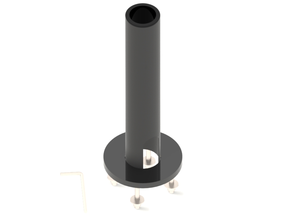 250mm and Ø38mm Pole