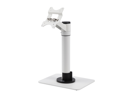 White Angled VESA Stand 