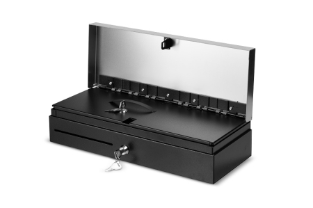 460 Flip Top Cash drawer. Plastic insert 