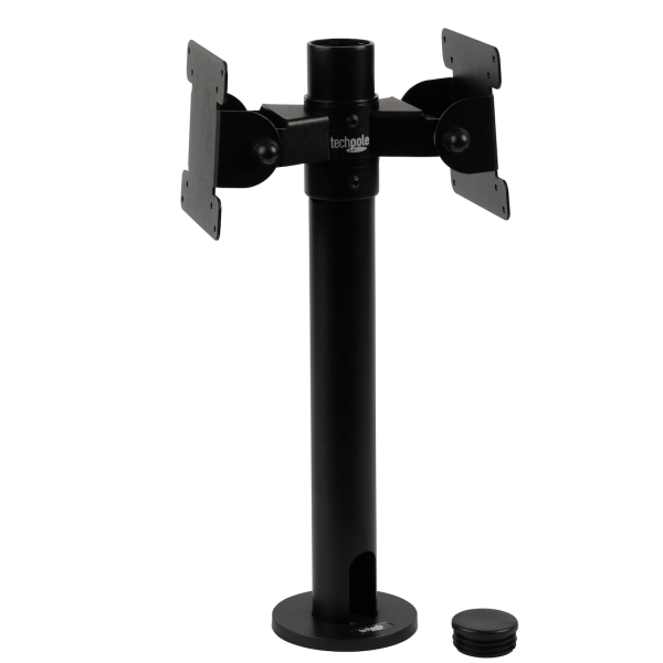 Height adjustable back to back 75/100 VESA mount