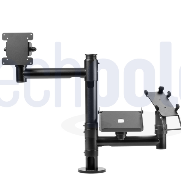 Monitor, printer and payment machine mount 