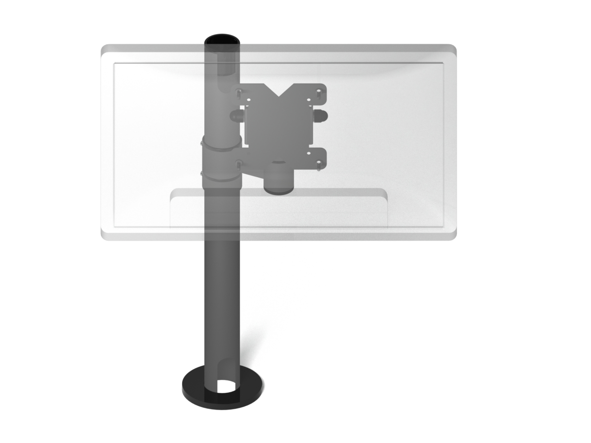 Monitor and Display Holders for offices, workshops, car rentals, pharmacies