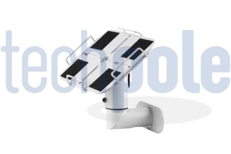 Wall tablet mount in white