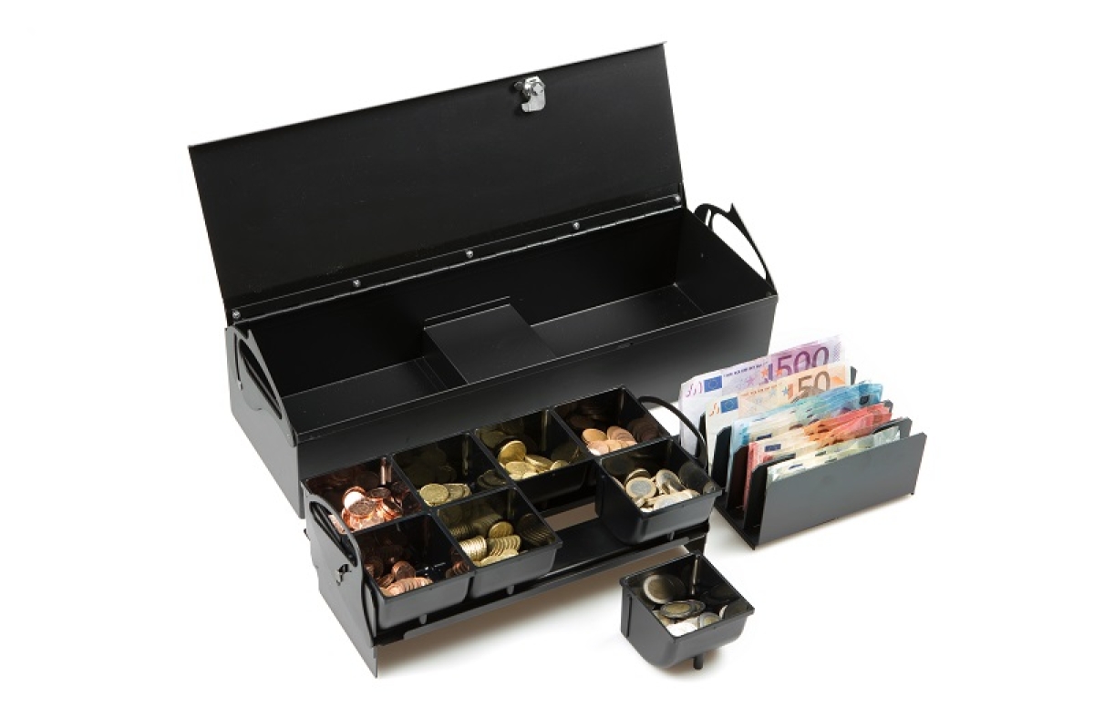 460 Flip Top Cash drawer. Metal insert